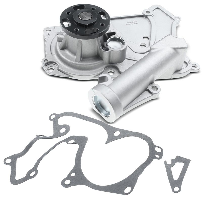 Engine Water Pump with Gasket for Hyundai Santa Fe Genesis Kia Sedona Sorento