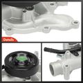 Engine Water Pump with Gasket for 2008 Dodge Durango