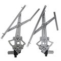 2 Pcs Front Power Window Regulator with Motor for 2012 Mitsubishi Outlander