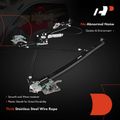 2 Pcs Front Power Window Regulator without Motor for 2011 Mercedes-Benz CLS63 AMG