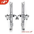 2 Pcs Rear Power Window Regulator with Motor for 2004 BMW 330i