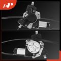 2 Pcs Front Power Window Regulator with Motor for 2007 Dodge Caravan