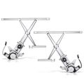 2 Pcs Front Power Window Regulator with Motor for 1998 Jeep Grand Cherokee