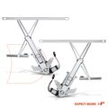 2 Pcs Front Power Window Regulator with Motor for 1998 Jeep Grand Cherokee