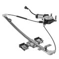 2 Pcs Rear Power Window Regulator with Motor for 2009 Mitsubishi Raider