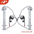 2 Pcs Front Power Window Regulator with Motor for Honda Civic 01-05 Coupe