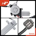 2 Pcs Front Power Window Regulator with Motor for Honda Accord 2003-2007 Coupe