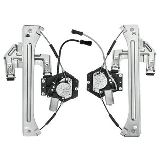 2 Pcs Rear Power Window Regulator with Motor for Chrysler PT Cruiser 2001-2005