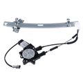 2 Pcs Front Power Window Regulator with Motor for Kia Spectra Sephia