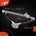 Front Driver Manual Window Regulator for Nissan Sentra 1987-1990 Manual Sedan Wagon