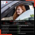Front Passenger Power Window Regulator without Motor for Honda Civic 2012-2015
