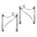 2 Pcs Front Power Window Regulator without Motor for 2013 Jeep Patriot