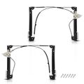 2 Pcs Front Power Window Regulator without Motor for Mini Cooper R52 R53 2005-2008