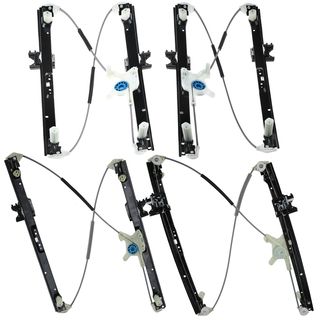 4 Pcs Front & Rear Power Window Regulator for Land Rover Range Rover Sport 14-19