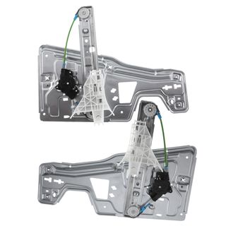 2 Pcs Rear Power Window Regulator without Motor for Chevy Equinox Torrent