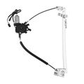 2 Pcs Front Power Window Regulator with Motor for 1985 Audi 5000