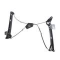 2 Pcs Front Power Window Regulator without Motor for 2014 Audi A5 Quattro