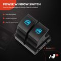 Power Window Switch for 2010 Volkswagen Eos