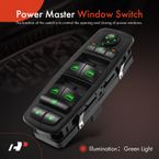 Front Driver Power Window Switch for Dodge Grand Caravan Chrysler Town & Country
