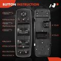 Front Driver Power Window Switch for 2014 Ram 1500