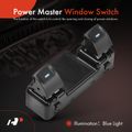 Rear Left or Right Power Window Switch with 10 Pins for 2017 Jeep Wrangler