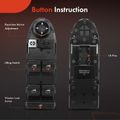 Front Driver Power Window Switch for 2015 BMW X1