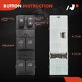 Front Driver Power Window Switch for 2010 INFINITI G37