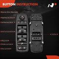 Front Driver Power Window Switch for 2018 Chrysler Pacifica