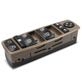 Front Driver Power Window Switch for Mercedes Benz W164 W251 GL320 R63 AMG Brown