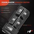 Front Driver Power Window Switch for 1998 GMC K1500 Suburban