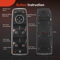 Front Driver Power Window Switch for 2010 Mercedes-Benz C63 AMG