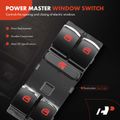 Front Driver Power Window Switch for 2012 Volkswagen Tiguan