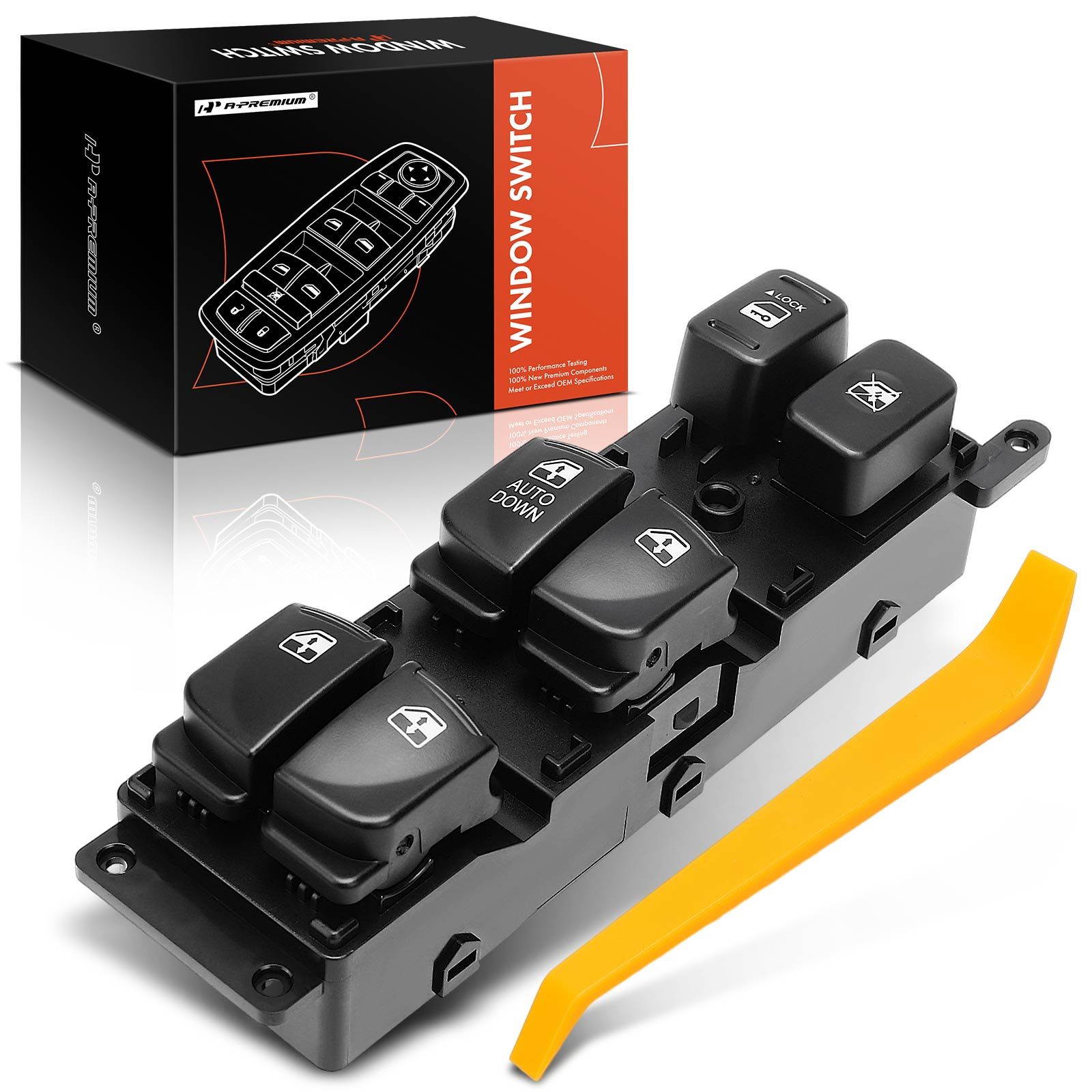 Front Driver Power Window Switch for 2009 Hyundai Accent