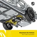 Rear Axle Engine Suspension Subframe for Hyundai Elantra 2017-2020 Drum Brakes