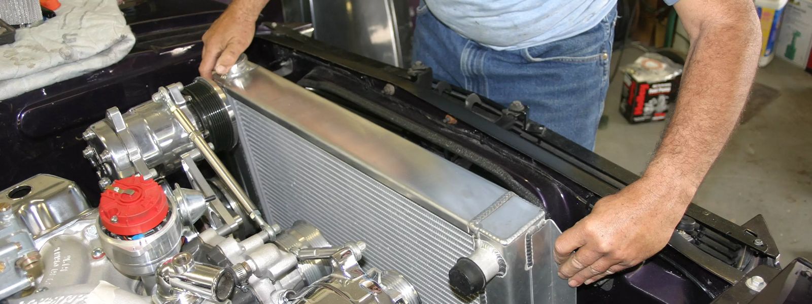 replace oil cooler by yourself