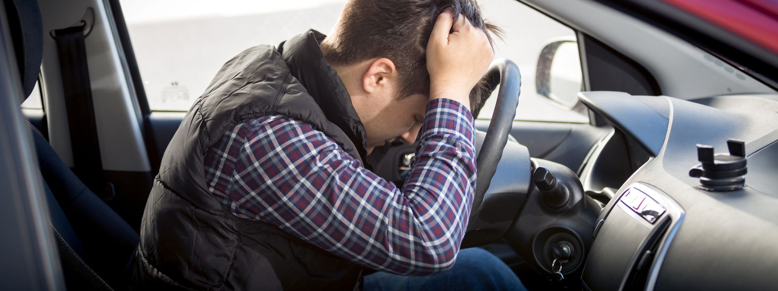 A faulty ignition coil can cause the car to vibrate due to bumps.