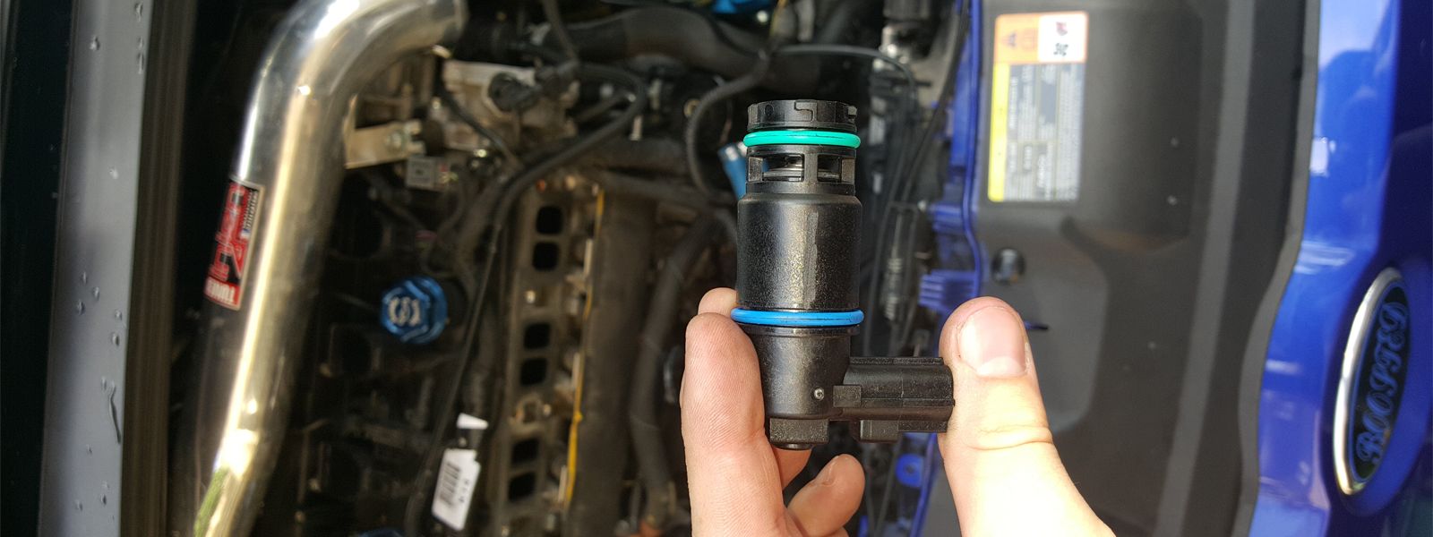 The automobile's evaporative emissions control (EVAP) apparatus serves the crucial role.