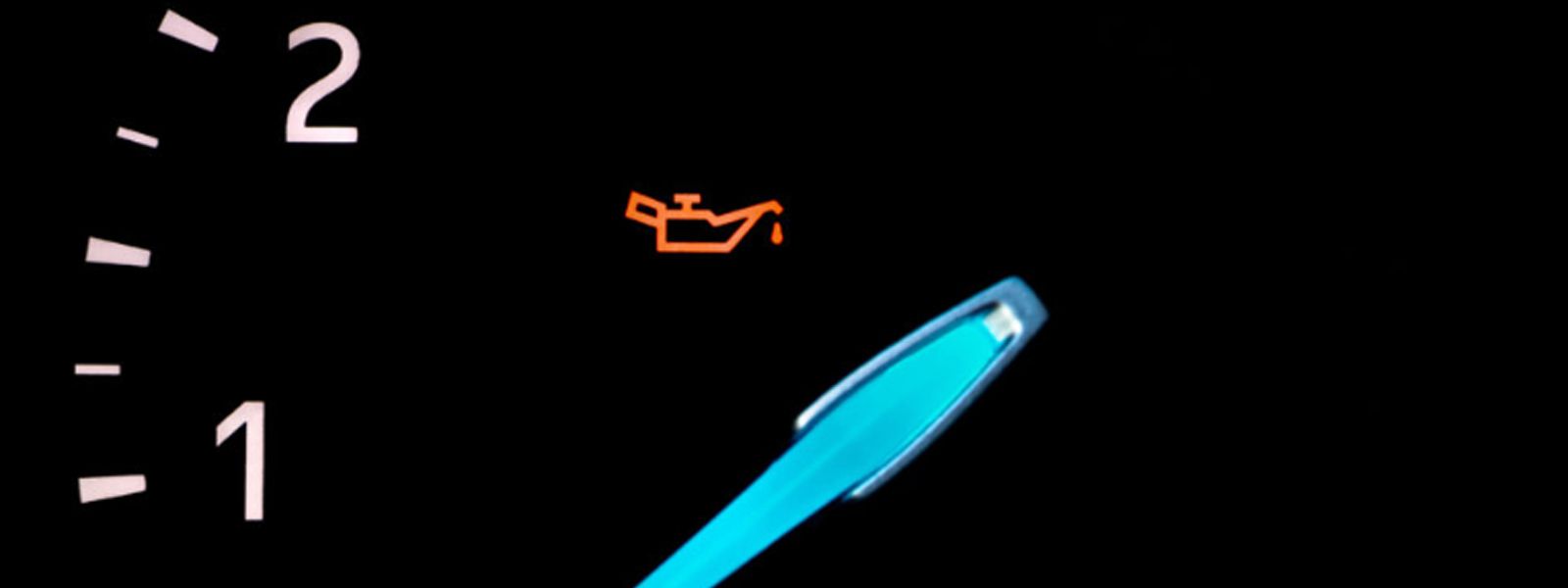The sign of lower fuel level