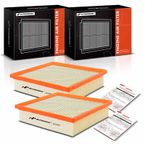 2 Pcs Engine Air Filter for Dodge Durango Toyota Camry Lexus RX350L Jeep