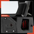 2 Pcs Textured Black Powered Heated Mirror Assembly for 2010 Ford F-150