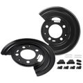 2 Pcs Rear Brake Dust Splash Shield for 2006 Ford F-350 Super Duty