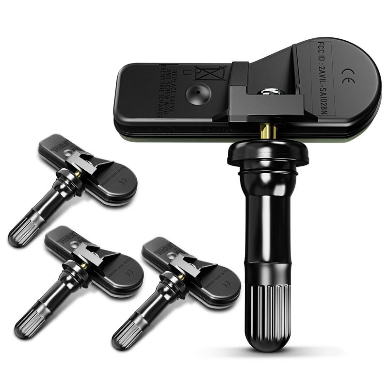 4 Pcs Tire Pressure Monitoring Sensor TPMS 433 MHz for 2020 Hyundai