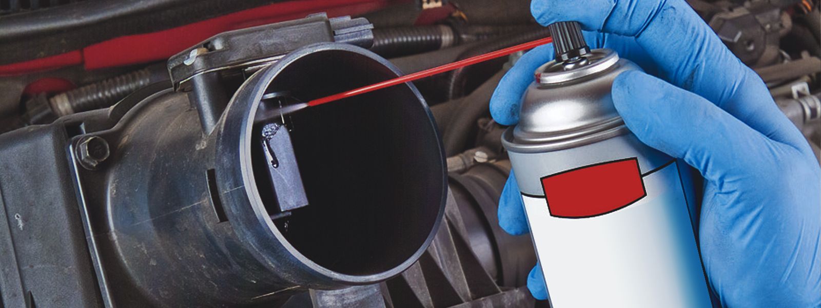 Use a dedicated cleaner to clean the MAF sensor