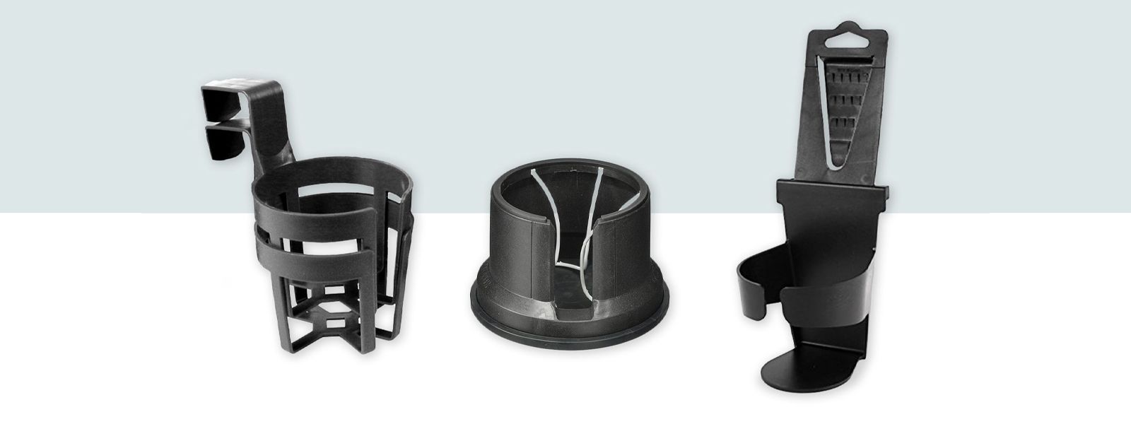 Different types of cup holders