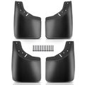 4 Pcs Front & Rear Mud Flaps Splash Guards for 1992 Chevrolet C2500