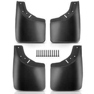 4 Pcs Front & Rear Mud Flaps Splash Guards for Chevrolet GMC C/K Suburban Pickup Tahoe 88-00