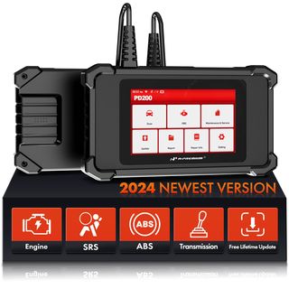 A-Premium 2024 PD200 Enhanced 4 System OBD2 Diagnostic Tool Engine/ABS/SRS/Transmission, 8 Reset, Free Online Update