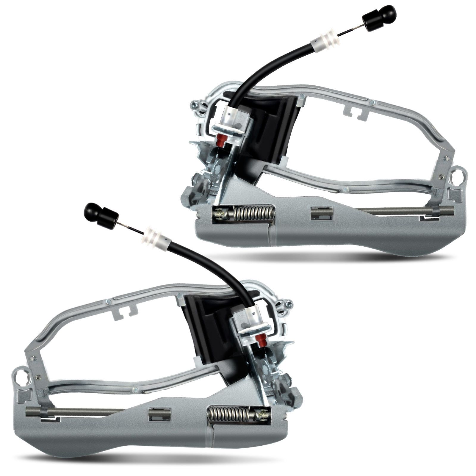 2 Pcs Front Outside Door Handle Carriers for BMW E53 X5 20002006 A