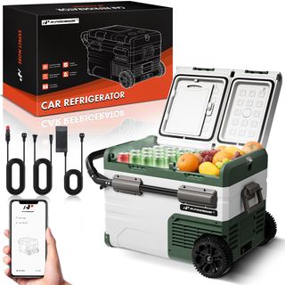 12 Volt Car Refrigerator, 39QT/36.7L Portable Freezer for Truck Car Camping RV Roadtrips Travel Use