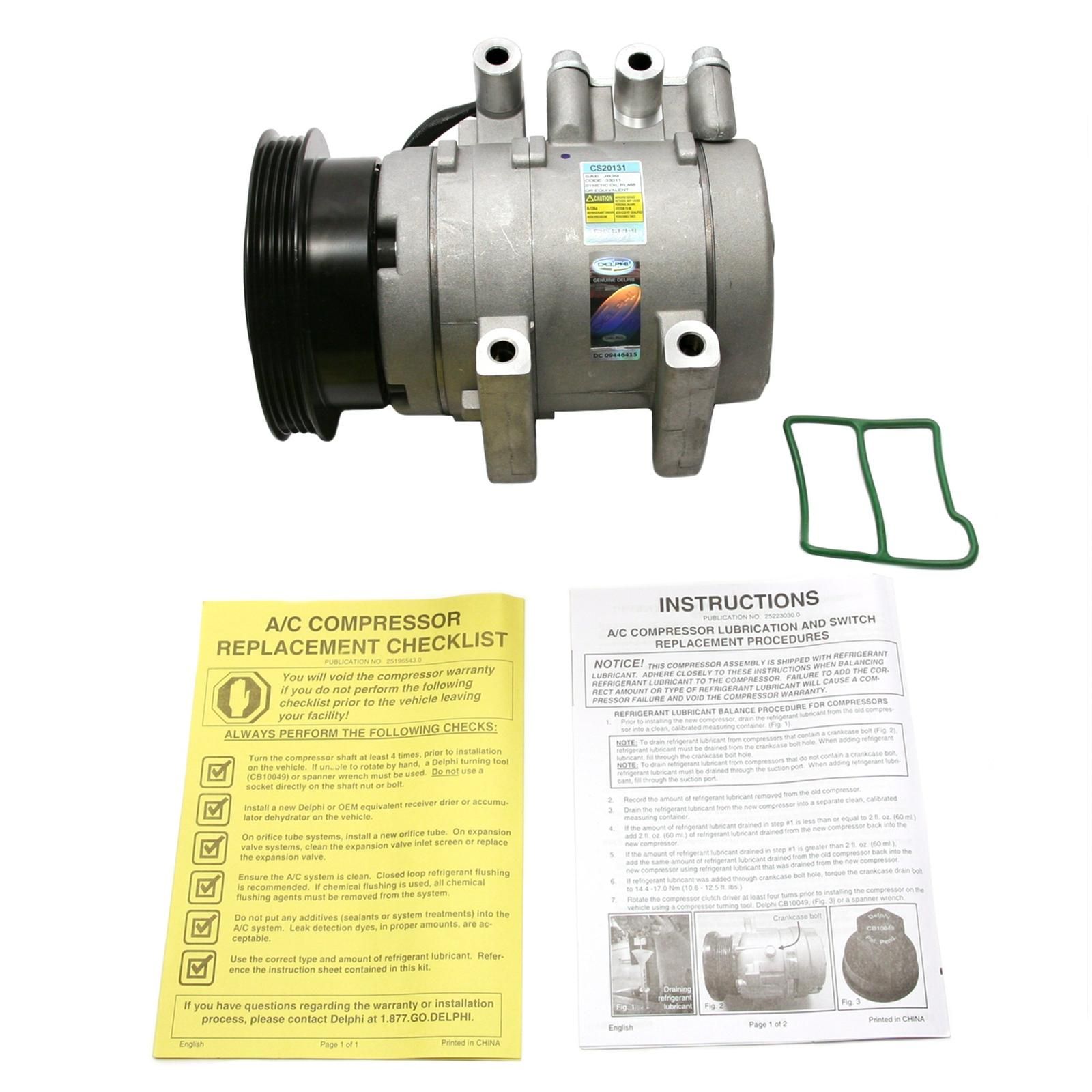 A/C Compressor - Delphi CS20131